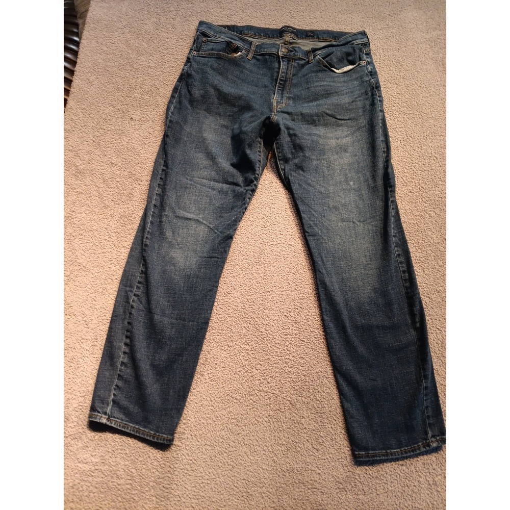 Lucky Brand 121 Slim Straight Jeans Men's 38x32 Blue Denim Classic